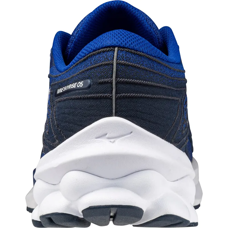 Mizuno Men's Wave Skyrise 5 Running Shoes Surf the Web/White/India Ink-3